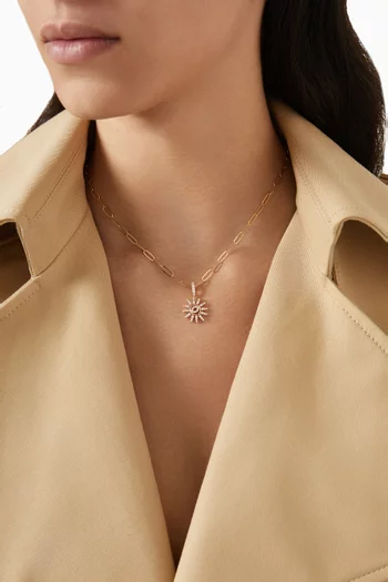Crazy Eye Clip-on Charm in 18kt Rose Gold