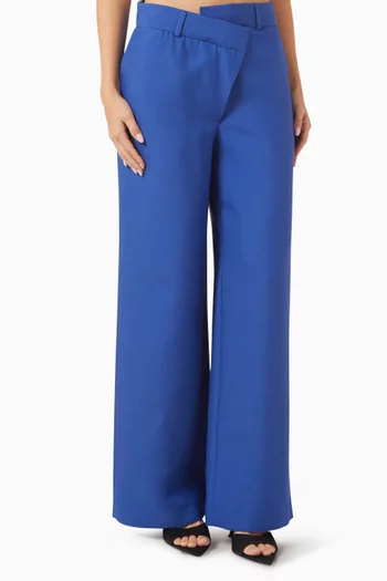 Namya Wide-leg Pants in Wool