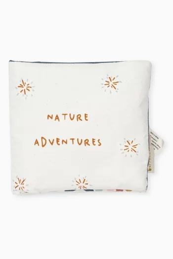 Nature Adventure Book Toy in Fabric