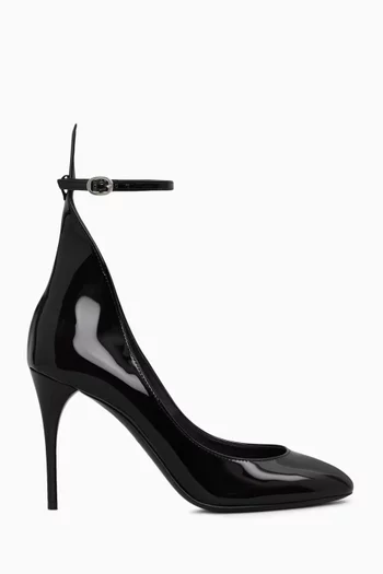 90 Decollete Pumps in Patent Leather