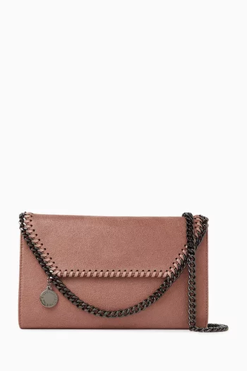Mini Falabella Crossbody Bag in Eco Shaggy Deer Leather