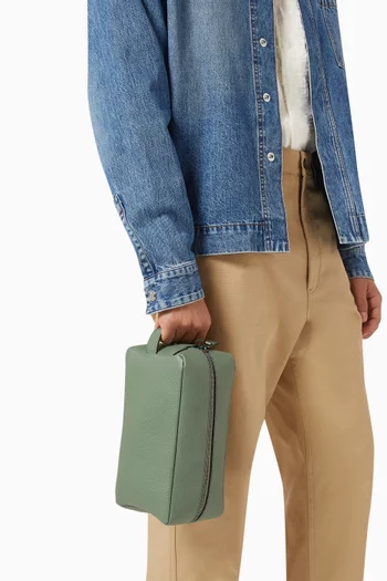 Beauty Case in Grained Calfskin