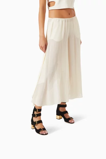 Alizè 65 Buckle Sandals in Suede