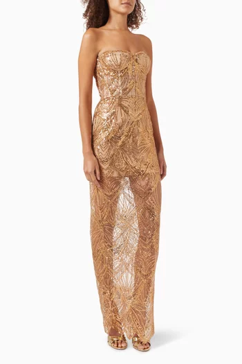 Bronx and banco aurora midi dress top
