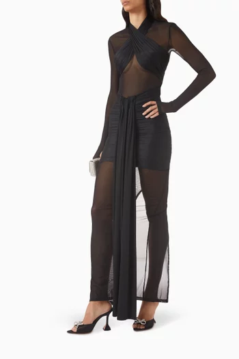 Julianna Gown in Stretch Nylon