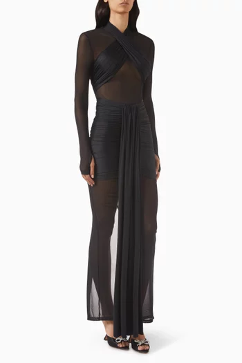 Julianna Gown in Stretch Nylon