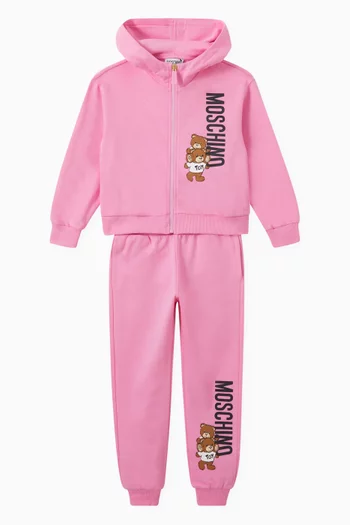 Baby girl moschino tracksuit clearance
