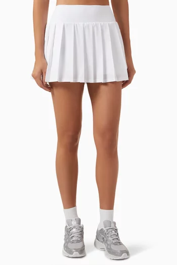 Pleated Tennis Mini Skirt