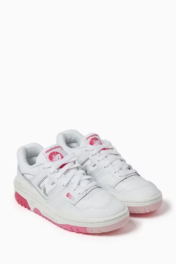 BB550 Low-top Sneakers in Leather & Mesh