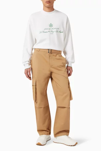 Le Cargo Pants in Cotton-blend