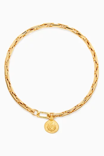 Vena Chain Necklace in 18kt Gold-plating