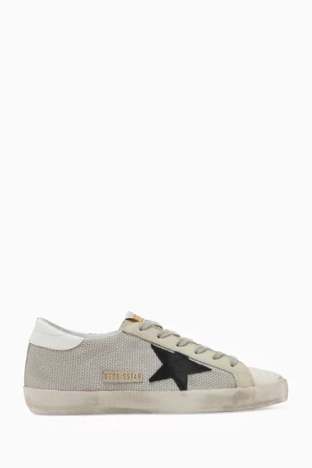 Super-Star Sneakers in Mesh & Leather