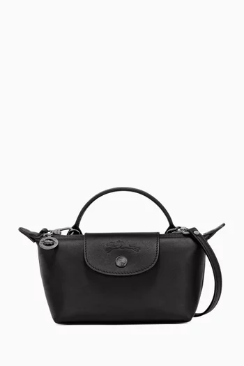 XS Xtra Le Pliage Handbag in Leather