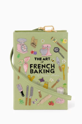 The Art of French Baking by Trefois Book Clutch