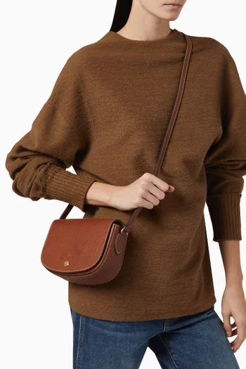 Small Épure Crossbody Bag in Grainy Leather