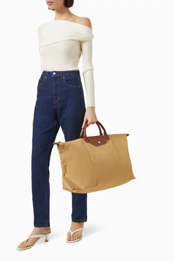 Small Le Pliage Original Travel Bag in Canvas