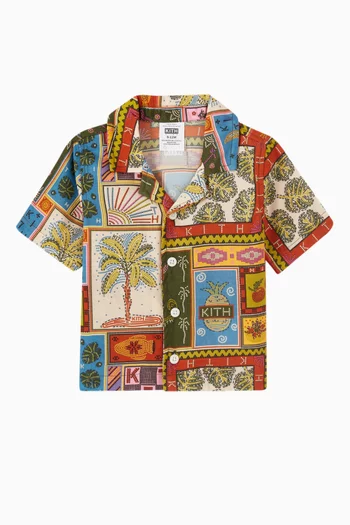 Tropical Tapestry Camp Shirt