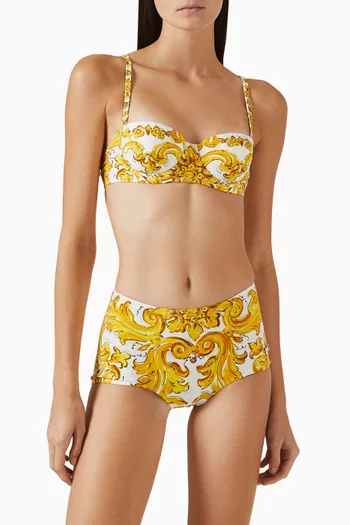 Majolica Print Bikini Set