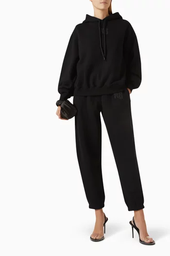 Logo-print Hoodie in Cotton