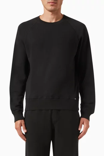 سويت شيرت قطن مصبوغ