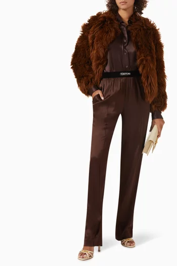 Jacket in Shearling