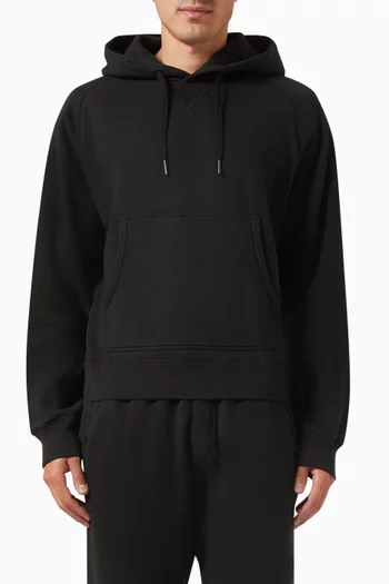 Garment Dye Hooded T-shirt in Cotton