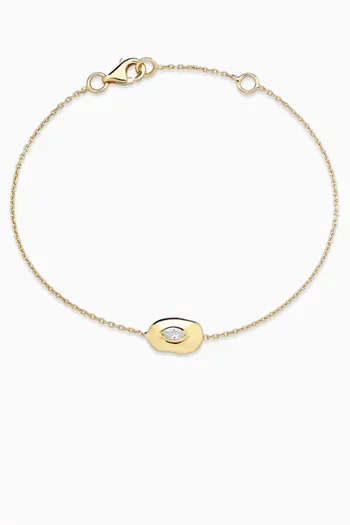 Treasured Diamond Bracelet in 14kt Gold