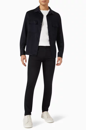 Roccia Slim-fit Pants in Stretch-cotton