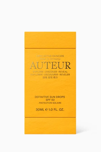 Definitive Sun Drops SPF 50, 30ml