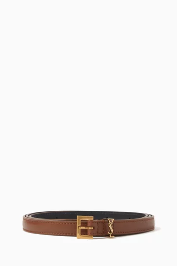 Cassandre Extra-thin Belt in Leather