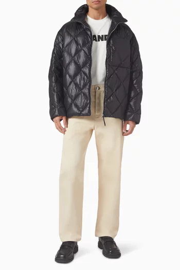 Straight-leg Pants in Denim