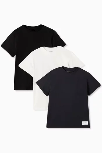 T-shirt in Organic Cotton, Pack of 3