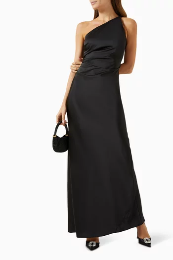 Lunetta Asymmetrical Maxi Dress