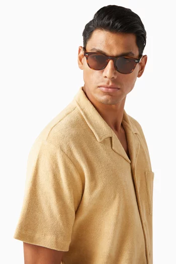 نظارة شمسية هاسيندا بإطار أسيتات