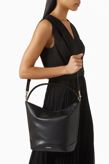 Tangoso Bucket Bag in Leather
