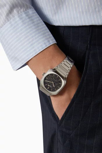 Square Skeleton Watch, 37mm