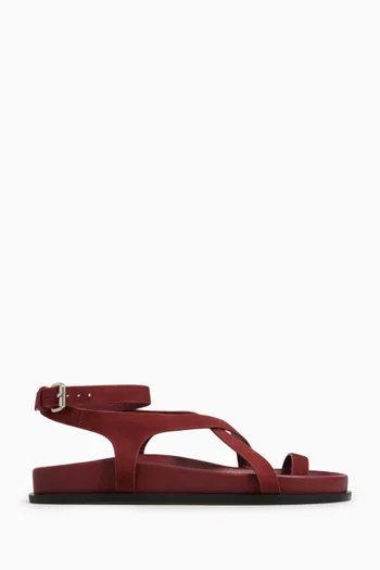 Jalen Slim Sandals in Suede