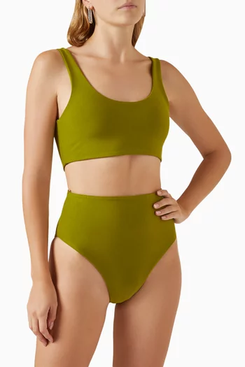 Noemi High-rise Bikini Briefs in PYRATEX®