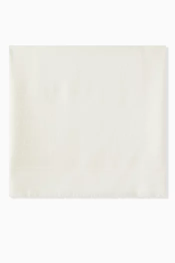Logomania Lettere Maxi Stole in Silk