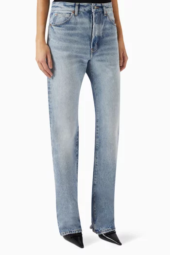 Low-rise Slim-fit Jeans in Denim