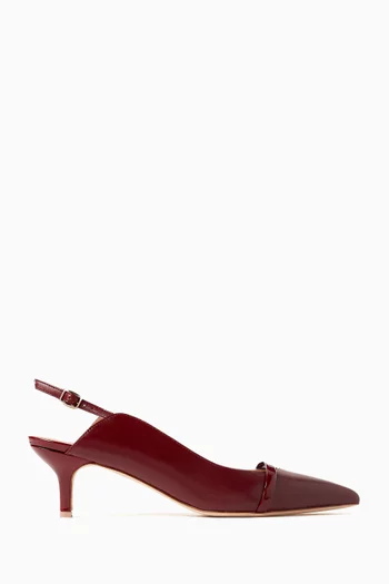 حذاء كلاسيك ماريون بسير خلفي جلد نابا بكعب 45 مم