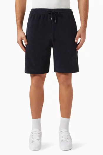 Drawstring Shorts in Towelling Cotton