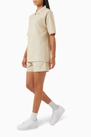 5" Shorts in Cotton-linen