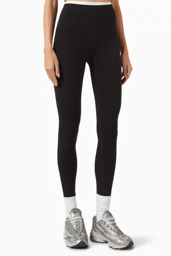 Dual High-waist Airweight 7/8 Leggings