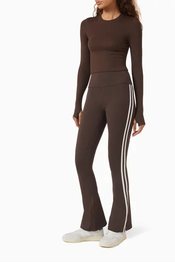 Raquel High-waist Flared Leggings