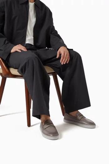 Cowes Slip-on Loafers in Suede