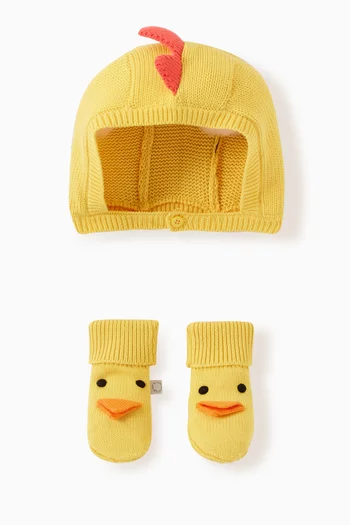 Chick Knit Hat and Socks Set
