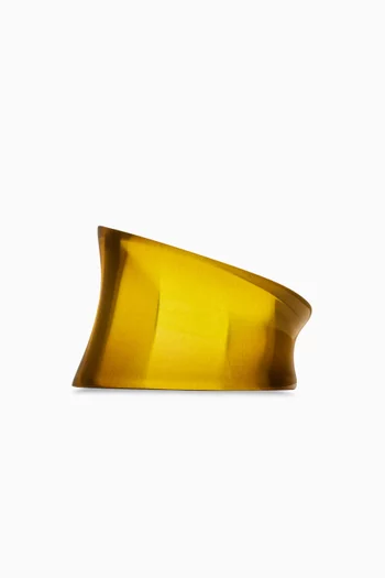 Asymmetrical Cuff in Resin