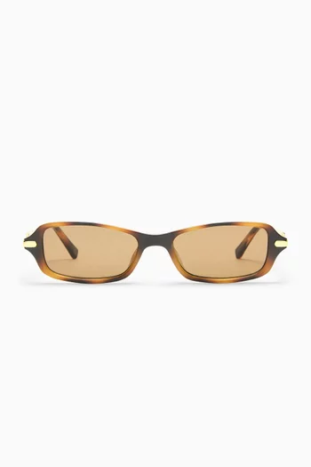 Bamboozler Rectangle Sunglasses
