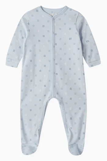 4G-embellished Pyjama in Cotton